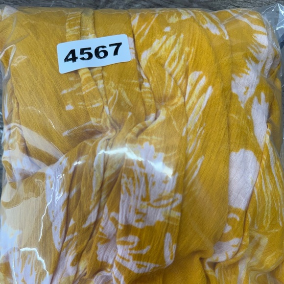 Free People Lille Maxi Dress Size M Hawaii Honey Floral Halter Neck Cotton Boho - Picture 7 of 7